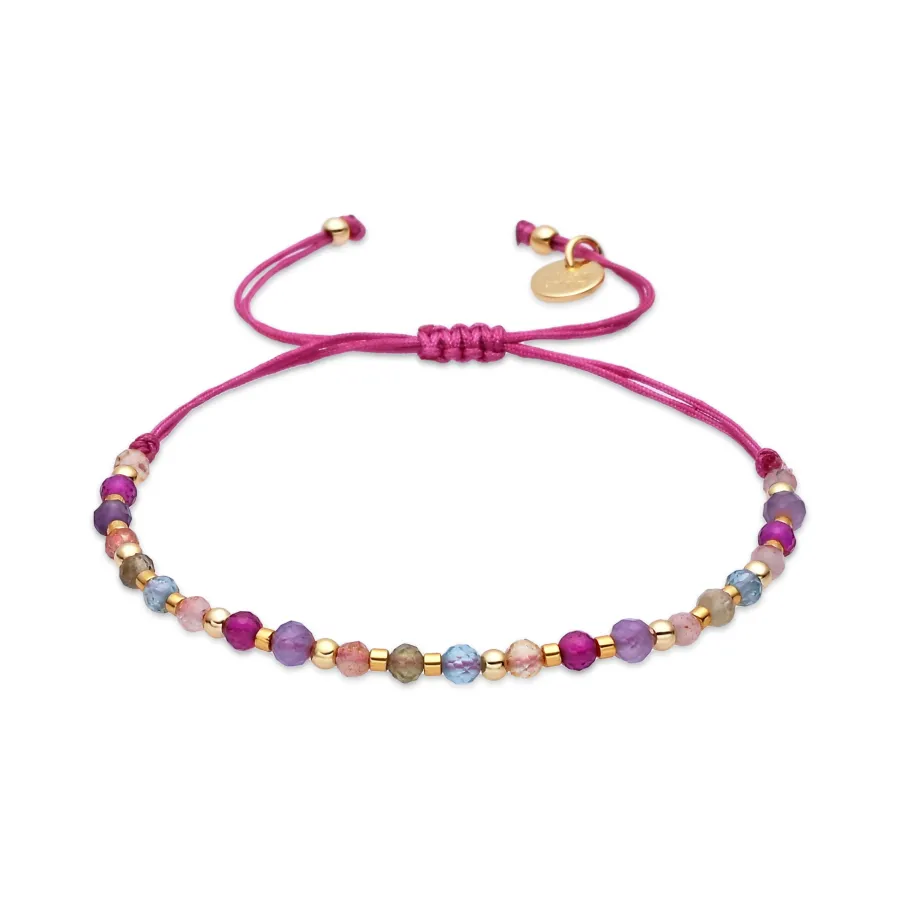Pulsera acabado oro amarillo 18k - FENSAH