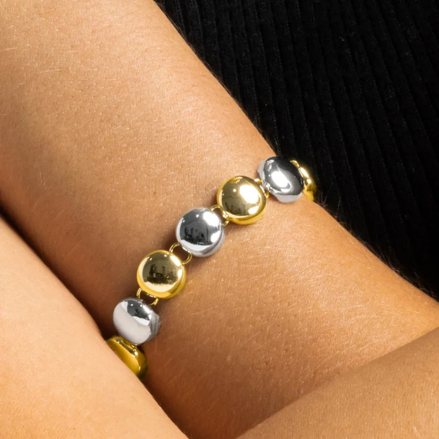 Pulsera acabado oro 18k - Vorgia