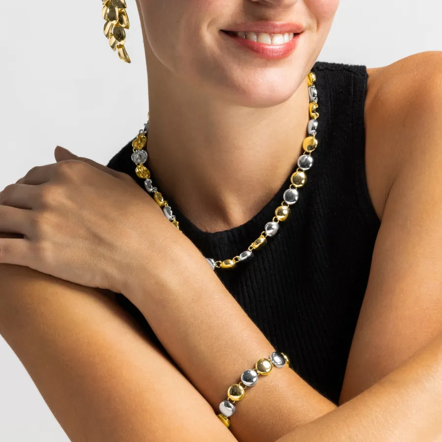 Pulsera acabado oro 18k - Vorgia