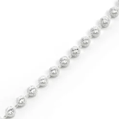 Pulsera con - acabado plata - Heta