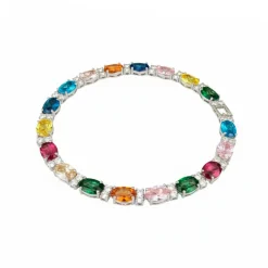 Pulsera de Circonita Multicolor acabado en rodio - Kaime