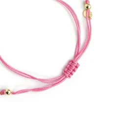 Pulsera de Plata de Ley 925 y Circonita Multicolor acabado en oro amarillo de 18k - Biaja