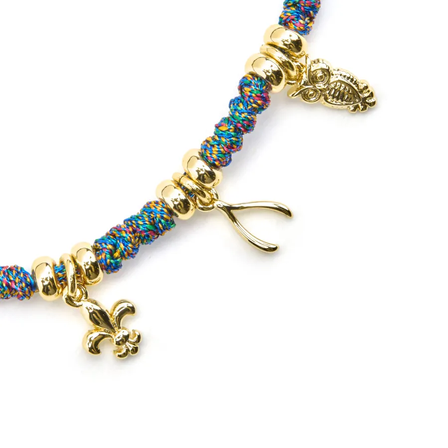 Pulsera de Plata de Ley 925 AcabadoOro 18K - Atlo