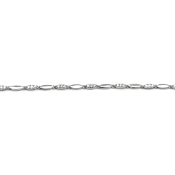 Pulsera de Plata de Ley 925 con Circonita Brillante acabada en rodio - Ferdnan