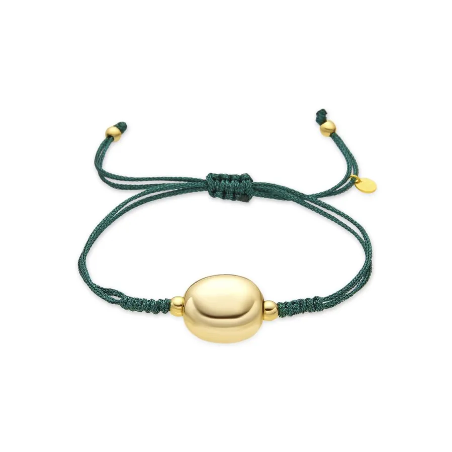 Pulsera de Plata de Ley 925 y Jaspe Rojo acabado rodio - Saina