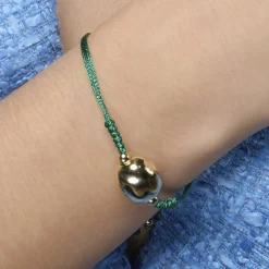 Pulsera de Plata de Ley 925 y Jaspe Rojo acabado rodio - Saina