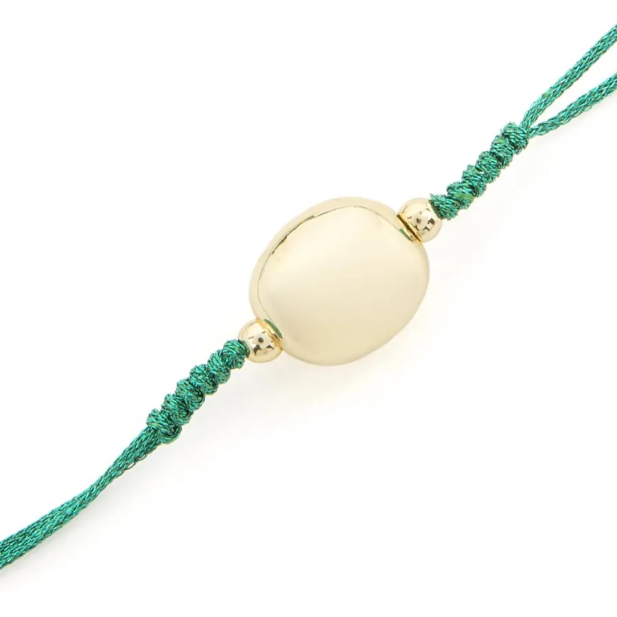 Pulsera de Plata de Ley 925 y Jaspe Rojo acabado rodio - Saina