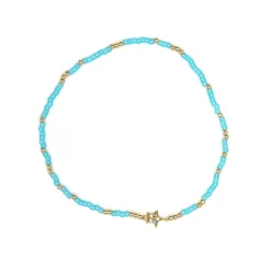Pulsera de Plata de Ley 925 y Circonita Multicolor acabado en oro amarillo 18k - Lalo