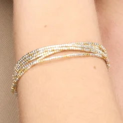 Pulsera de Plata de Ley 925 acabado rodio - Duchi