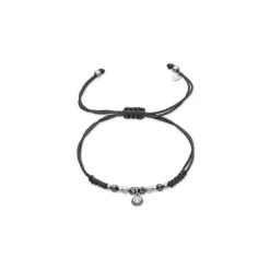 Pulsera de Plata de Ley 925 y Perla Blanca acabado en rodio - Nexa