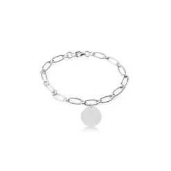Pulsera de Plata de Ley 925 acabada en rodio - Mi Sol