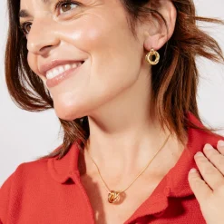 Set acabado oro amarillo 18k - Linkap